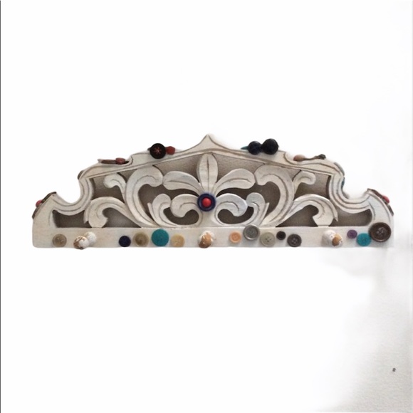 Wood Handmade Coat Hook Button peg Hanger - Picture 2 of 11